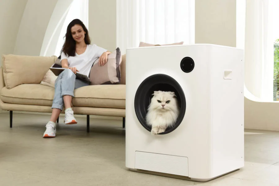 cat litter robots